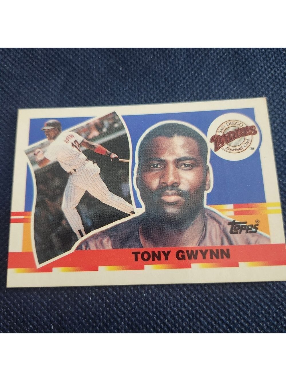 San Diego Padres legend Tony Gwynn BIG card LOW POP!